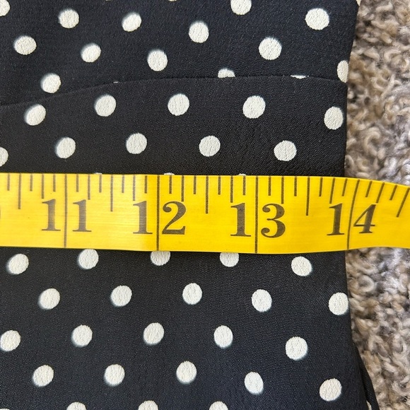 Flynn Skye Wide Leg Polka Dot Ruffled Strap Jumpsuit size medium - Picture 10 of 13